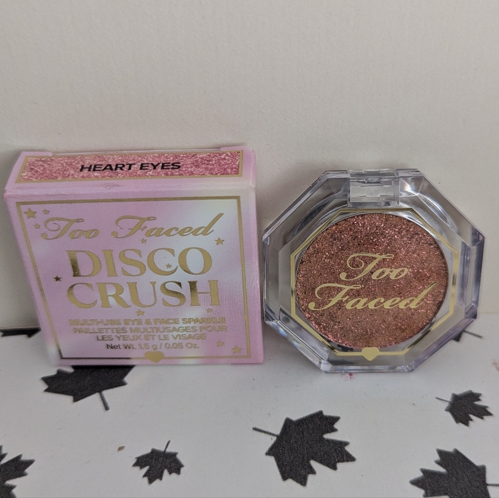Too Faced Disco Crush Multi Use Eye And Face Sparkle - Heart Eyes